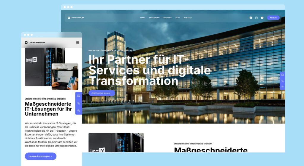 Beispiel Seite: IT Security 